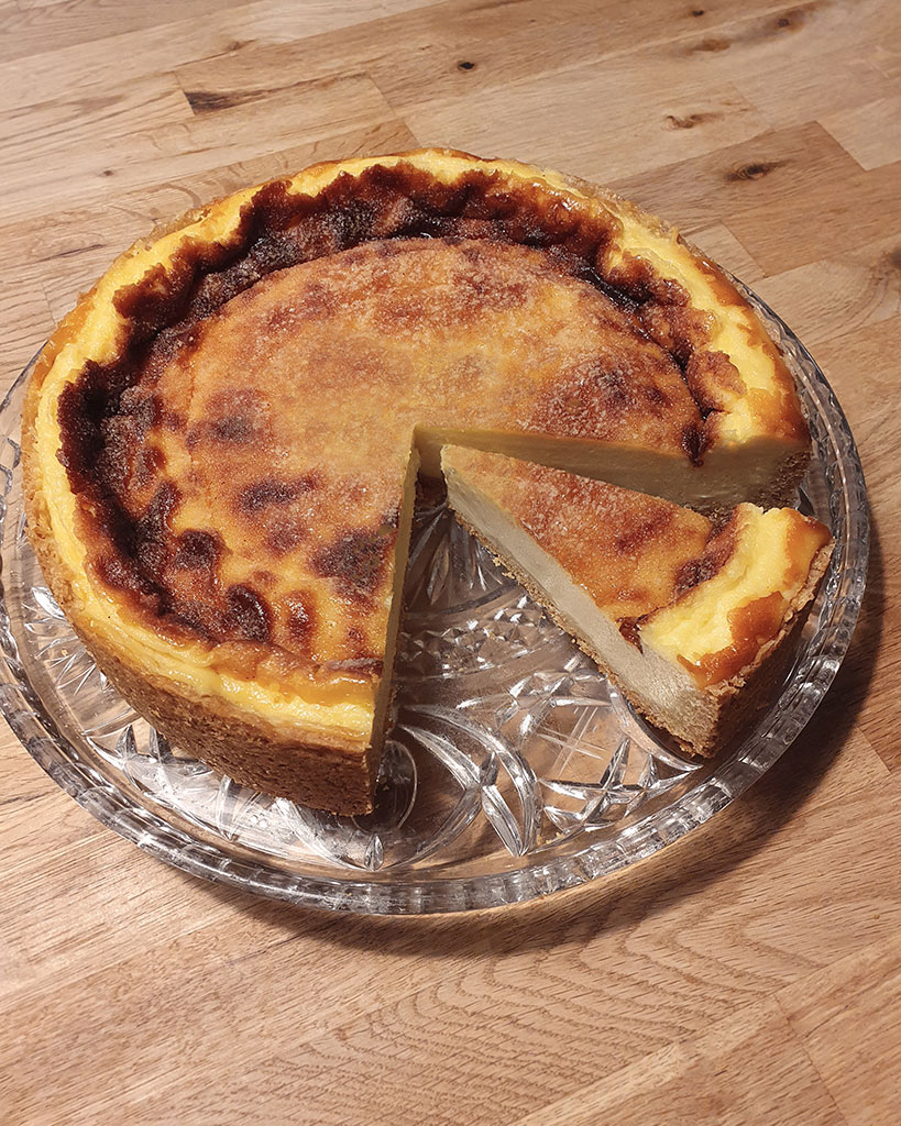 Rezept für cremigen Caramel Rahmkuchen