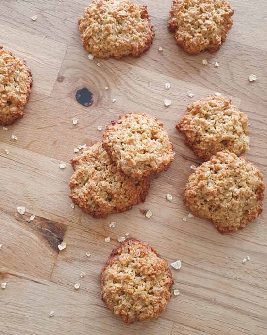 Schnelles einfaches Rezept für Schwedische Haferflocken Kekse