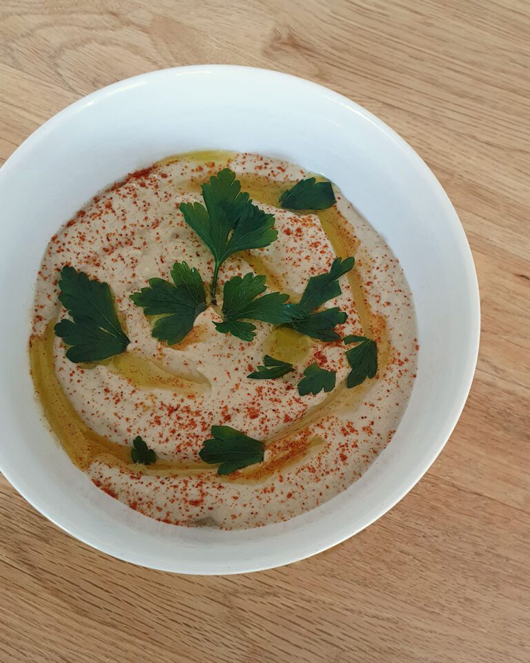 Auberginen Dip Rezept für authentisches Baba Ghanoush