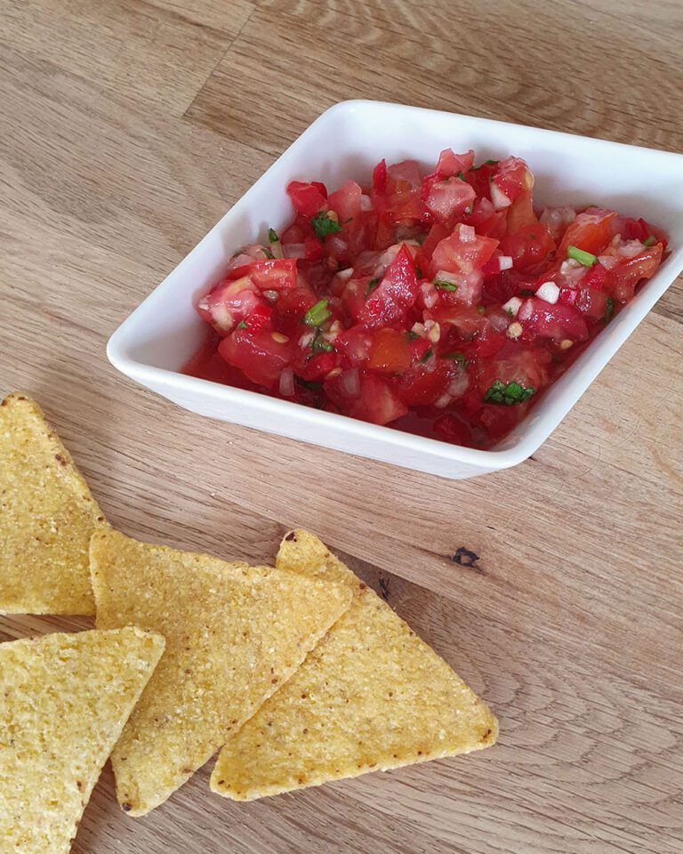 Mexikanisches Tomaten Salsa Rezept: Pico de Gallo