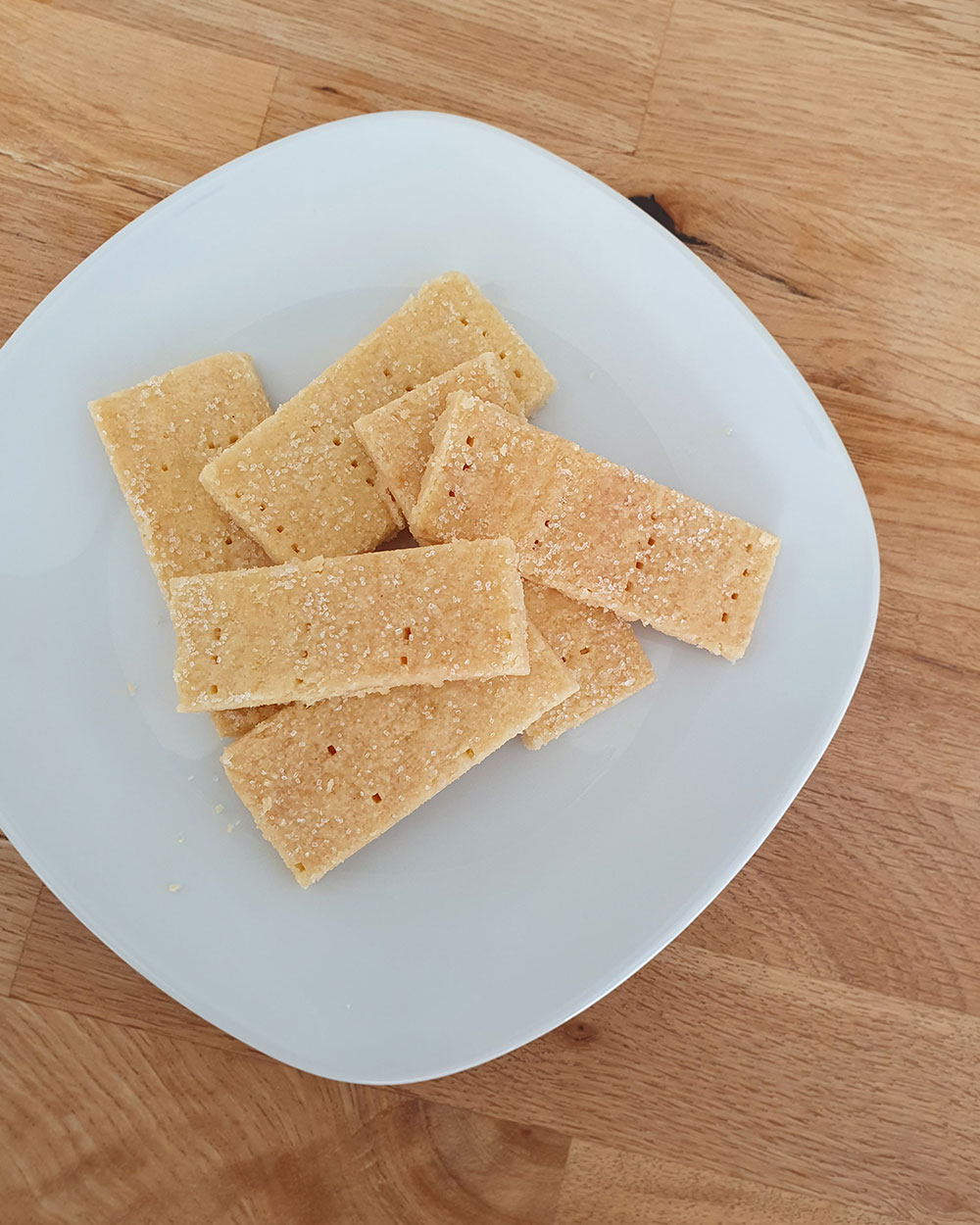 Schottisches Plätzchen Rezept für traditionelles Shortbread