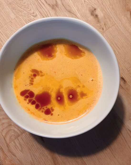 Herbstliches Suppen Rezept: Kürbis Cremesuppe