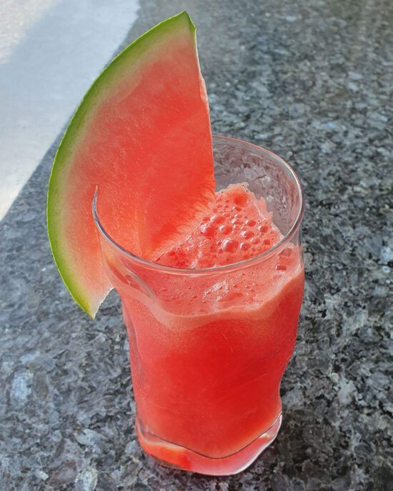 Erfrischungsgetränk Rezept für Wassermelonen Limonade