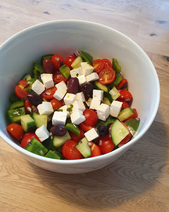 Das Original Rezept für griechischer Salat